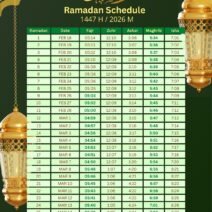 2026 Ramadan calendar New York USA