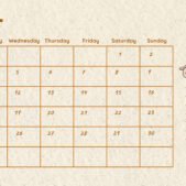 Brown Monthly 2026 Calendar august Brown Monthly 2026 Calendar august