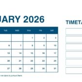 White and Green Simple Monthly Planner Calendar 2026 january White and Green Simple Monthly Planner Calendar 2026 january