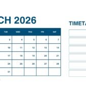 White and Green Simple Monthly Planner Calendar 2026 march White and Green Simple Monthly Planner Calendar 2026 march