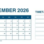White and Green Simple Monthly Planner Calendar 2026 november White and Green Simple Monthly Planner Calendar 2026 november